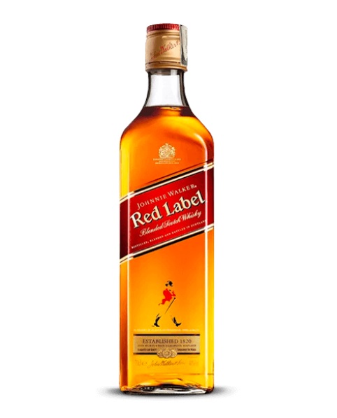 Whisky Original Johnnie Walker Red Label Blended Escocés 1000Ml